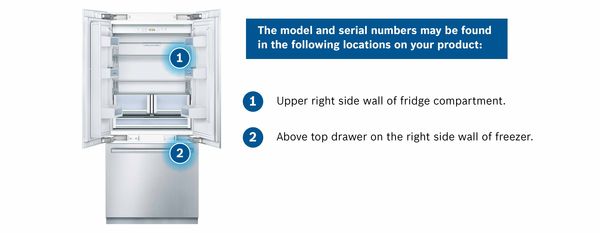 Bosch dishwasher serial number location